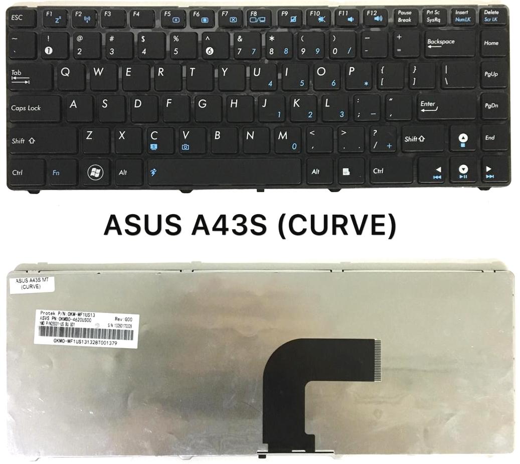 ASUS A43S (CURVE) KEYBOARD