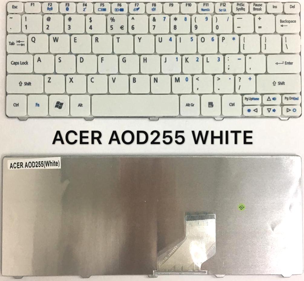 ACER AOD255 (WHITE) KEYBOARD