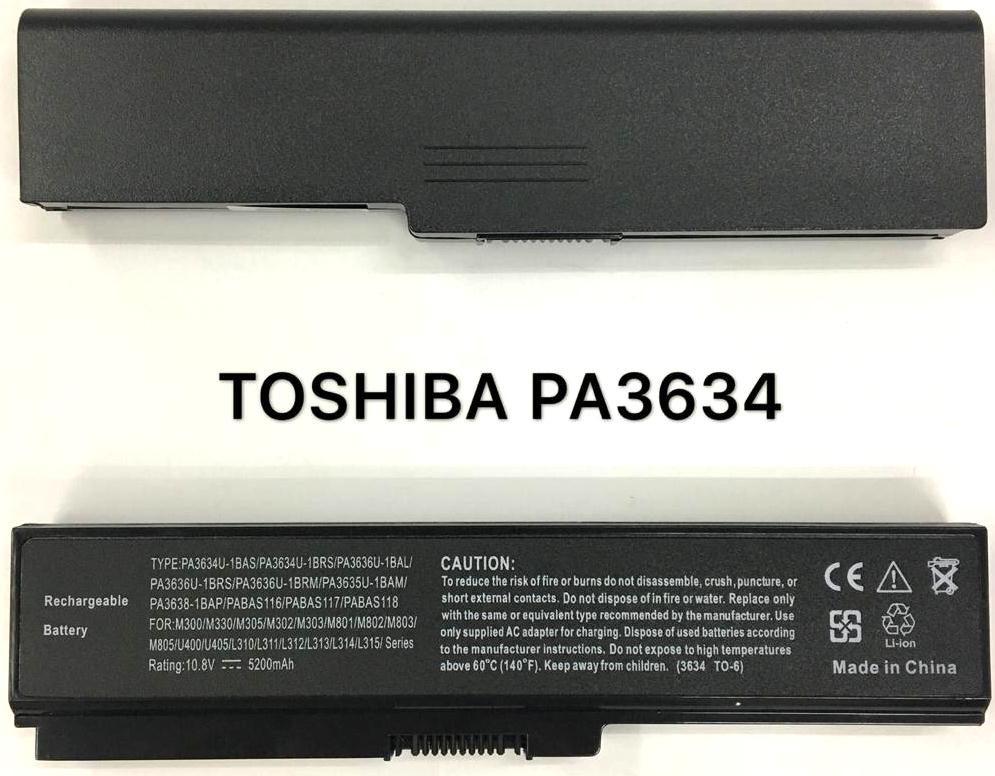 TOSHIBA PA3634 BATTERY