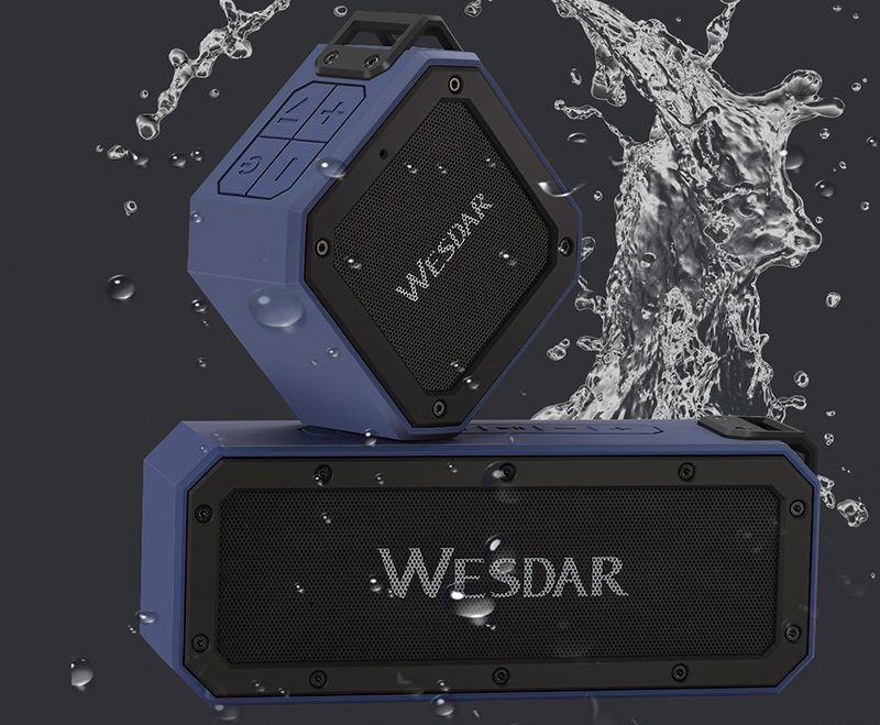 K55 K53 TWS Bluetooth speaker with IPX6 waterproof