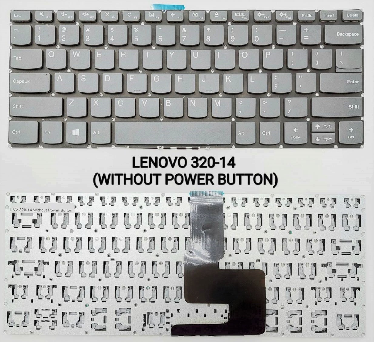 LENOVO 320-14 KEYBOARD (WITHOUT POWER BUTTON)