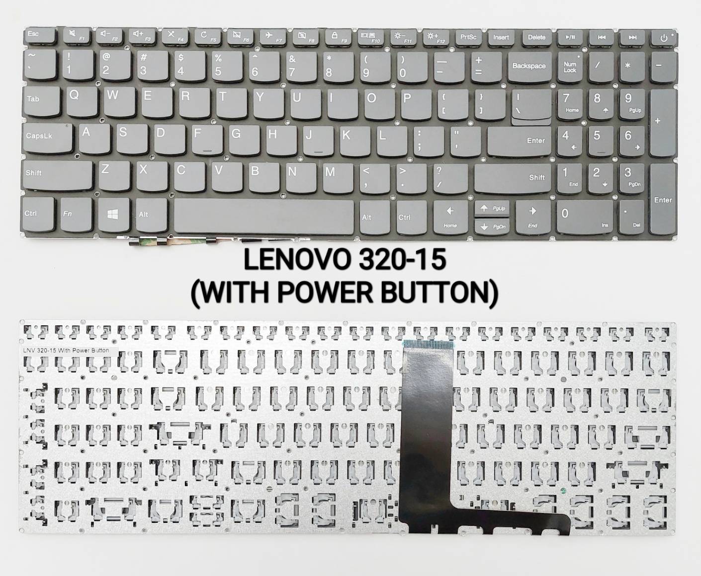 LENOVO 320-15 KEYBOARD (WITH POWER BUTTON)