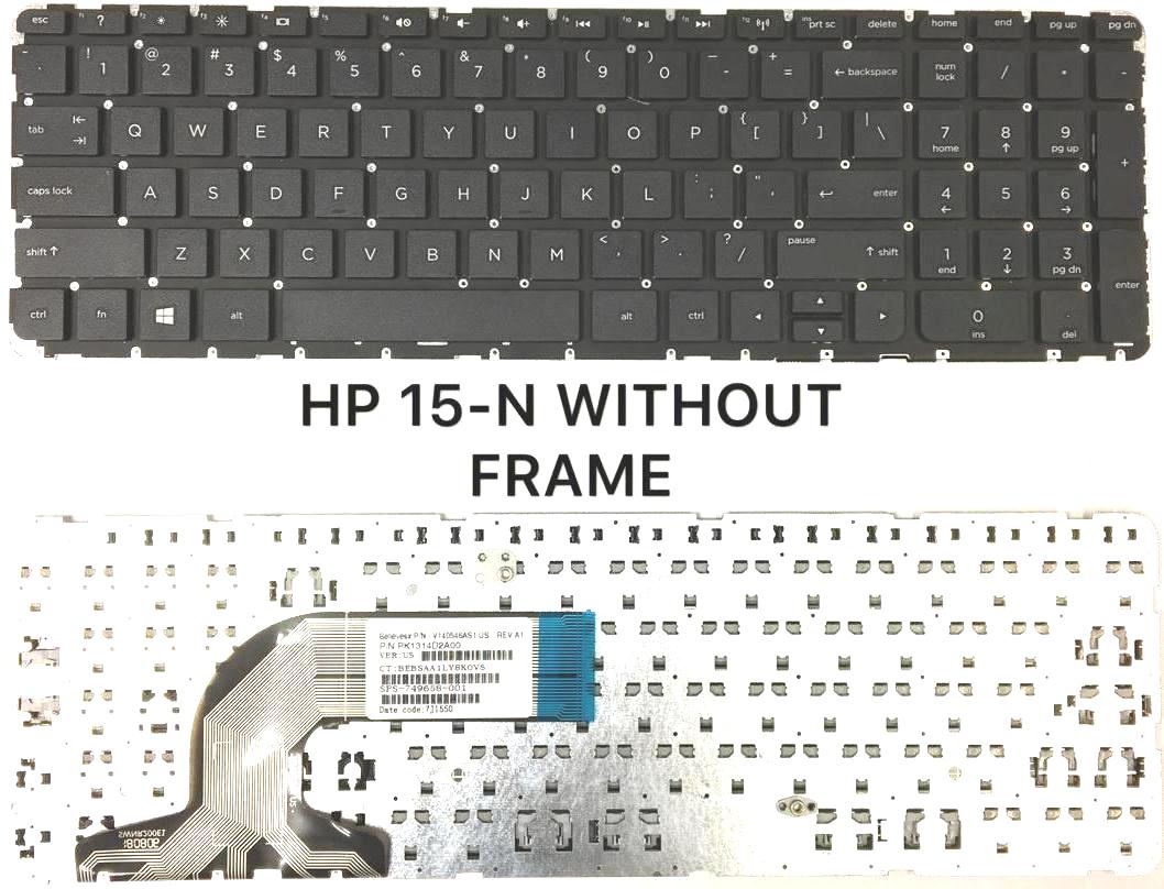 HP 15-N WITHOUT FRAME KEYBOARD 