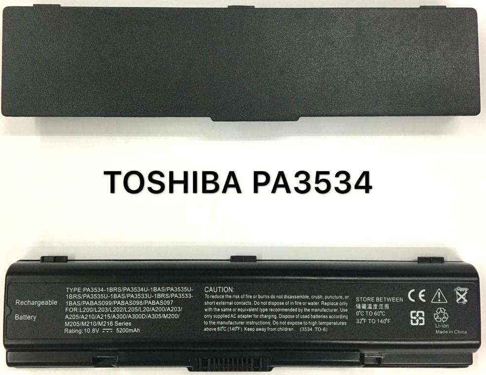 TOSHIBA PA3534 BATTERY